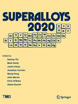 Couverture cartonnée Superalloys 2020 de 