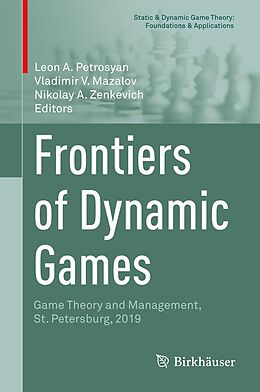 eBook (pdf) Frontiers of Dynamic Games de 