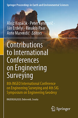 Kartonierter Einband Contributions to International Conferences on Engineering Surveying von 