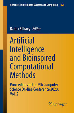 Kartonierter Einband Artificial Intelligence and Bioinspired Computational Methods von 