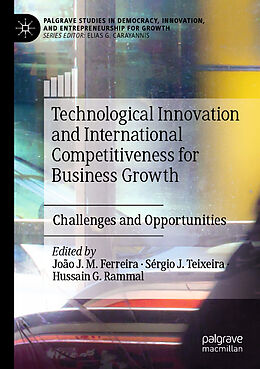 Couverture cartonnée Technological Innovation and International Competitiveness for Business Growth de 