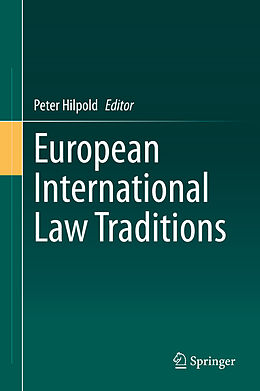 Livre Relié European International Law Traditions de 