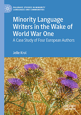 Livre Relié Minority Language Writers in the Wake of World War One de Jelle Krol