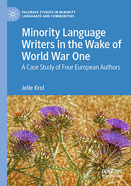 Couverture cartonnée Minority Language Writers in the Wake of World War One de Jelle Krol