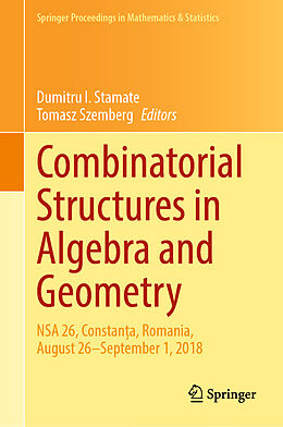 Fester Einband Combinatorial Structures in Algebra and Geometry von 