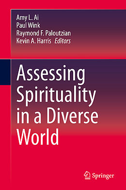 Livre Relié Assessing Spirituality in a Diverse World de 