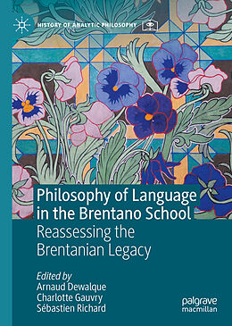 Livre Relié Philosophy of Language in the Brentano School de 