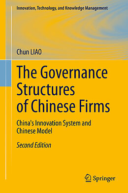 Livre Relié The Governance Structures of Chinese Firms de Chun Liao