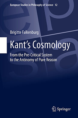 Livre Relié Kant s Cosmology de Brigitte Falkenburg