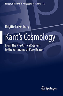 Couverture cartonnée Kant s Cosmology de Brigitte Falkenburg