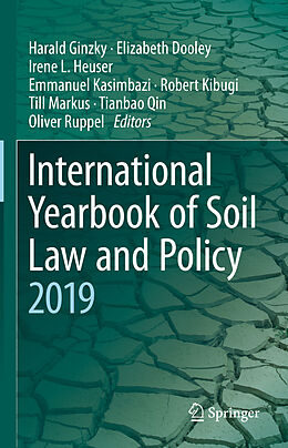 Livre Relié International Yearbook of Soil Law and Policy 2019 de 