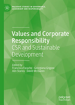 Fester Einband Values and Corporate Responsibility von 