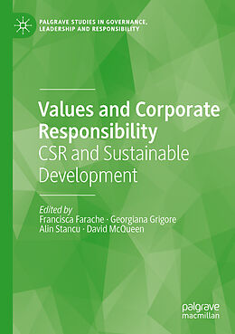 Kartonierter Einband Values and Corporate Responsibility von 