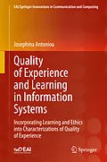 E-Book (pdf) Quality of Experience and Learning in Information Systems von Josephina Antoniou