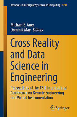 Kartonierter Einband Cross Reality and Data Science in Engineering von 