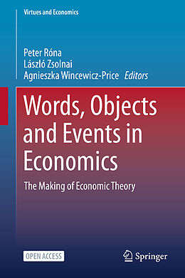 Livre Relié Words, Objects and Events in Economics de 