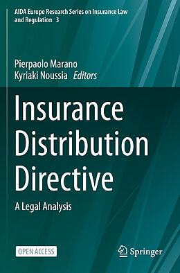 Kartonierter Einband Insurance Distribution Directive von 