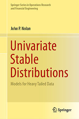 Fester Einband Univariate Stable Distributions von John P. Nolan