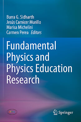 Kartonierter Einband Fundamental Physics and Physics Education Research von 