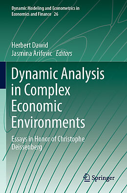 Couverture cartonnée Dynamic Analysis in Complex Economic Environments de 
