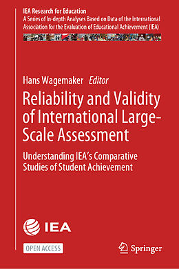 Livre Relié Reliability and Validity of International Large-Scale Assessment de 