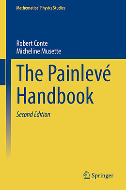 Livre Relié The Painlevé Handbook de Micheline Musette, Robert Conte