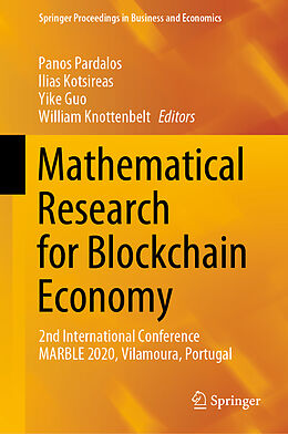 Livre Relié Mathematical Research for Blockchain Economy de 