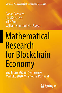 Couverture cartonnée Mathematical Research for Blockchain Economy de 