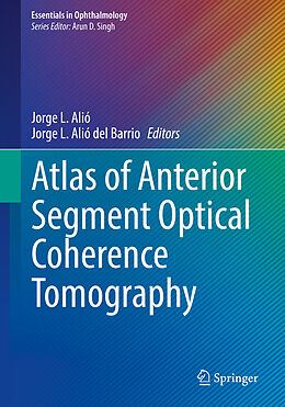 Kartonierter Einband Atlas of Anterior Segment Optical Coherence Tomography von 