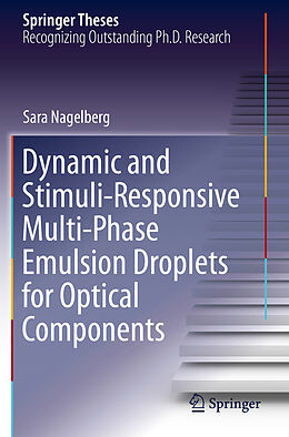 Couverture cartonnée Dynamic and Stimuli-Responsive Multi-Phase Emulsion Droplets for Optical Components de Sara Nagelberg