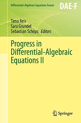 eBook (pdf) Progress in Differential-Algebraic Equations II de 