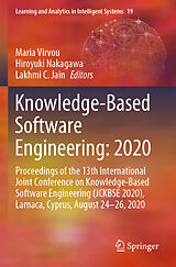 Couverture cartonnée Knowledge-Based Software Engineering: 2020 de 