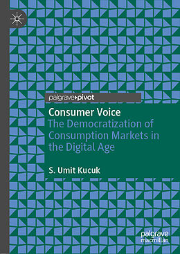 Livre Relié Consumer Voice de S. Umit Kucuk