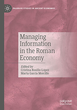 Couverture cartonnée Managing Information in the Roman Economy de 