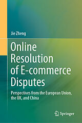 eBook (pdf) Online Resolution of E-commerce Disputes de Jie Zheng