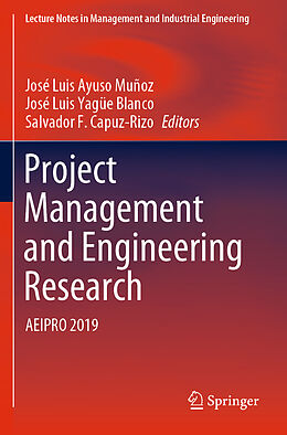 Couverture cartonnée Project Management and Engineering Research de 