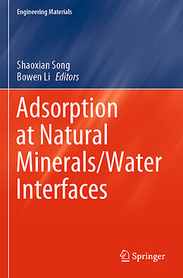 Couverture cartonnée Adsorption at Natural Minerals/Water Interfaces de 