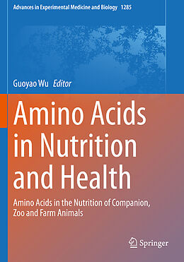 Couverture cartonnée Amino Acids in Nutrition and Health de 
