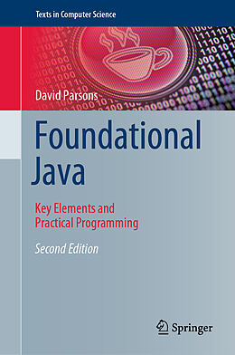 Livre Relié Foundational Java de David Parsons