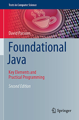 Couverture cartonnée Foundational Java de David Parsons