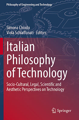 Couverture cartonnée Italian Philosophy of Technology de 