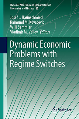 Livre Relié Dynamic Economic Problems with Regime Switches de 