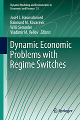 eBook (pdf) Dynamic Economic Problems with Regime Switches de 