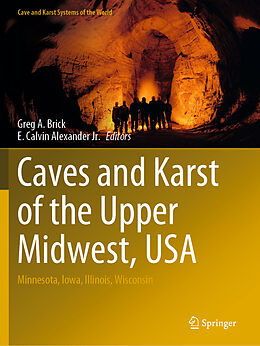 Couverture cartonnée Caves and Karst of the Upper Midwest, USA de 