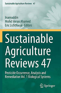 Couverture cartonnée Sustainable Agriculture Reviews 47 de 