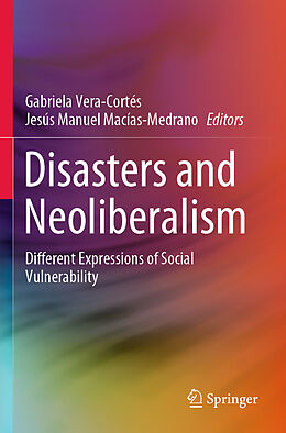 Couverture cartonnée Disasters and Neoliberalism de 