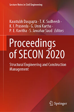 Fester Einband Proceedings of SECON 2020 von 