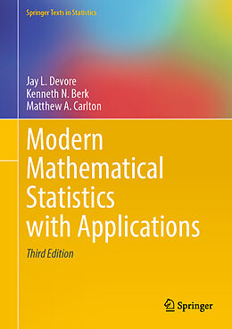 Fester Einband Modern Mathematical Statistics with Applications von Jay L. Devore, Matthew A. Carlton, Kenneth N. Berk