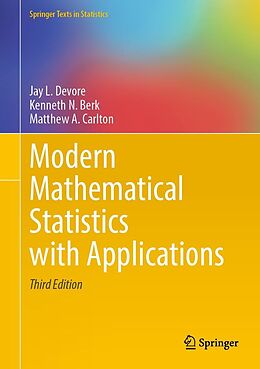 E-Book (pdf) Modern Mathematical Statistics with Applications von Jay L. Devore, Kenneth N. Berk, Matthew A. Carlton