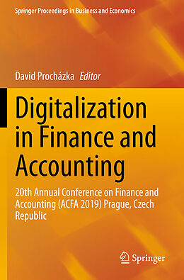 Couverture cartonnée Digitalization in Finance and Accounting de 